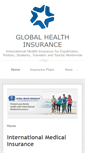 Mobile Screenshot of globalhealthinsurance.net